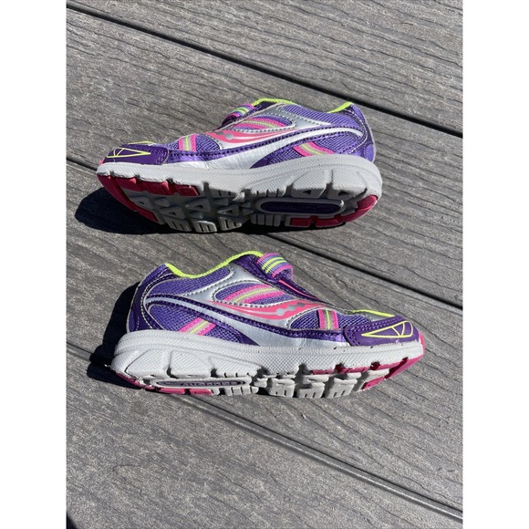 Saucony Sneaker Girls' Baby Ride Shoe (Toddler/Little Kid) * size 9.5 - Picture 7 of 9